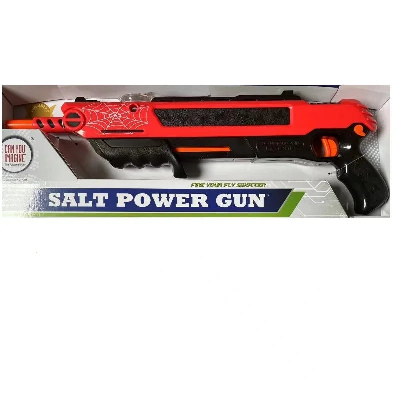 3.0 New Laser Aiming Salt Gun Fly Killer Toy Flie Shooting Accurate Aiming Mosquito Adult Simulation Game Toys Children Gift