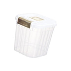 E8BD Large Capacity Clear Kitchens Storage Bin Wide Mouth for Effortlessly Filling