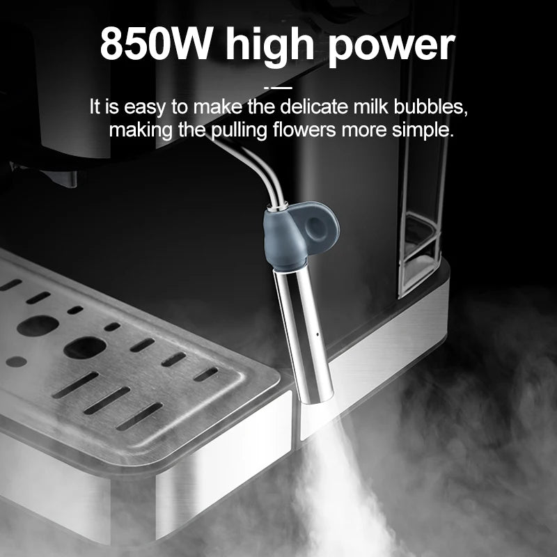 Semi-automatic espresso machine 20Bar high pressure extractor 3-in-1 coffee machine with milk froster cappuccino or latte