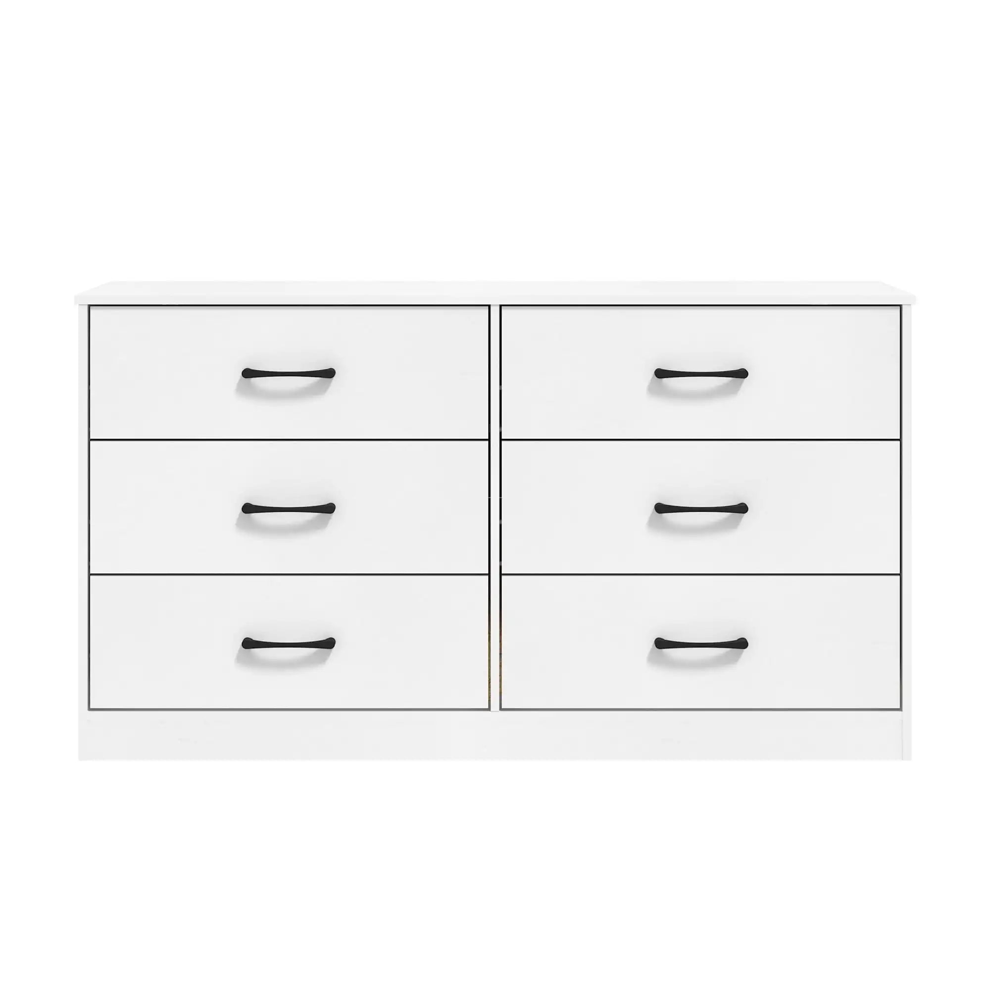 Ardent 6 Drawer Dresser, White