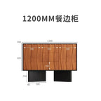 Versatile Folding Large Drawers Vanity Tables Storage Black Storage Unique Cabinet Dressers Makeup Luxury House Furniture Home
