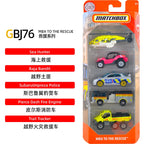 [Genuine]Matchbox Original Five Car Set Die Casting Alloy Toy Model Track Car Collection Decoration Surprise Gifts Play Vehicles
