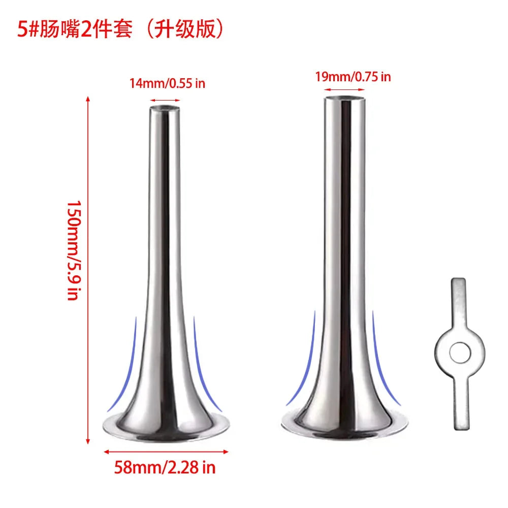 Meat Grinder Pinion Mixer Spare Parts Meat Grinder Knife Stainless Steel Grille for Food Grinder Accessories Kitchen Tool Good
