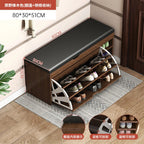 Shoe Change Stool at the Entrance to the Door, Household Seated Shoe Cabinet Seat, Integrated Shoe Rack, Soft