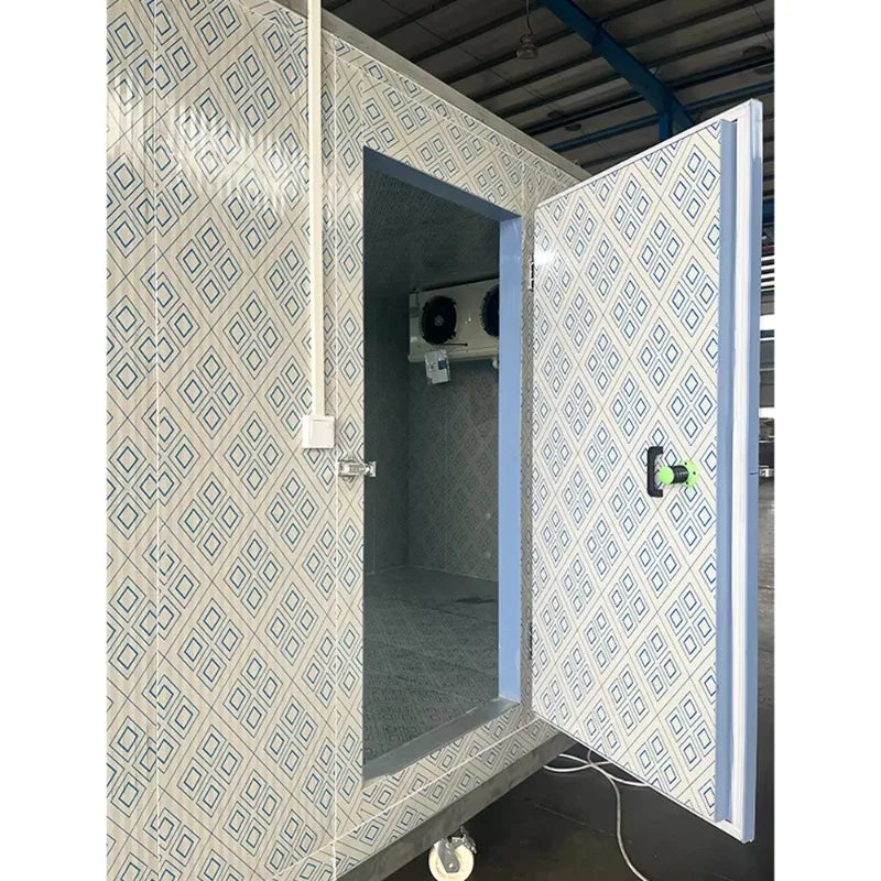 Restaurant Kitchen Walk in Chiller for Food Preparation Storage with Semi Hermetic Compressor Cold Room Custom
