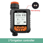 Rain Seer Large LCD Display Water Timer Waterproof IP65 Home Garden irrigation Rainfall Timer Automatic Controller System