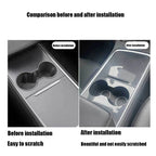 ABS Ultra Thin Center Console Cover for Tesla Model 3 Y 2021-2023 Not Affect Central Control Use Decorative Protection Car