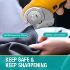 Cordless Electric scissors for fabric cutting Cloth USB Rechargeable Lithium Leather Sewing scissors Cutting Fabric tools