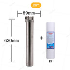 20*2.5inch stainless steel water filter housing water filtration pre f