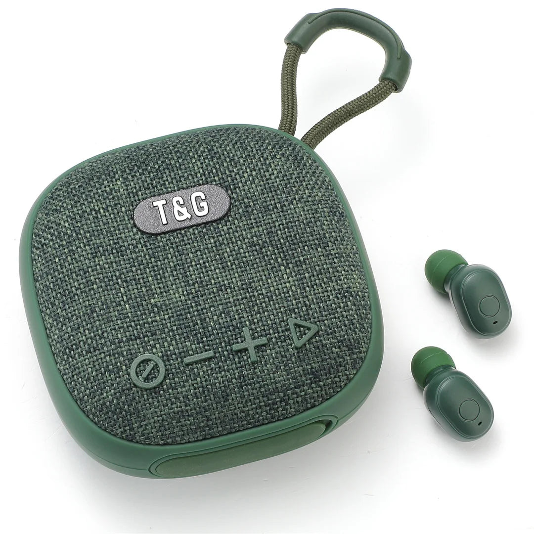 TG813 Bluetooth speaker paired with headphone speaker, portable outdoor wireless earbuds, mini speaker
