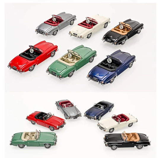 GFCC 1:64 alloy car model 190SL 1957 ornament