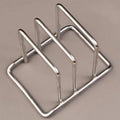 1pc Kitchen Cutting Board Holder Pot Lid Holder Desktop Stainless Steel Material Storage Rack for Cutting Board Organizer Stable