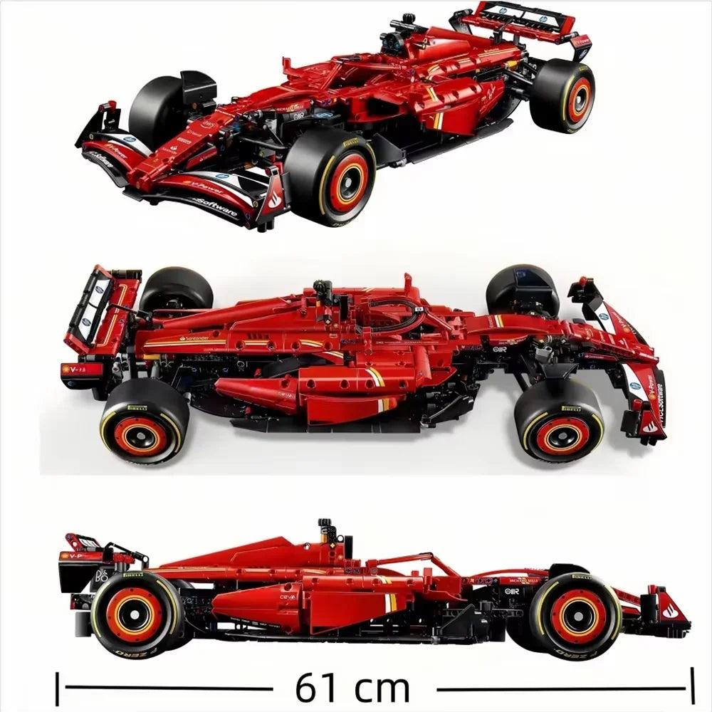 Technical RB20 F1 Race Car Building Blocks - MOC Model Kit