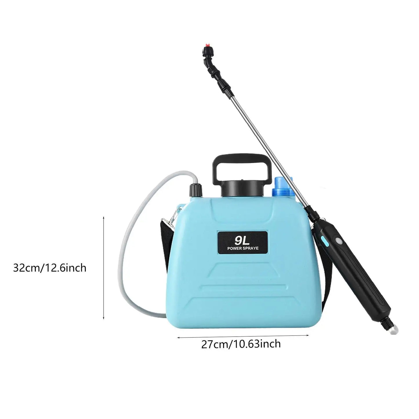 Garden Electric Sprayer Gardening Sprayer Portable Weed Courtyard Sprayer  Mist Nozzles Weed Sprayer Yard Water Level Scale