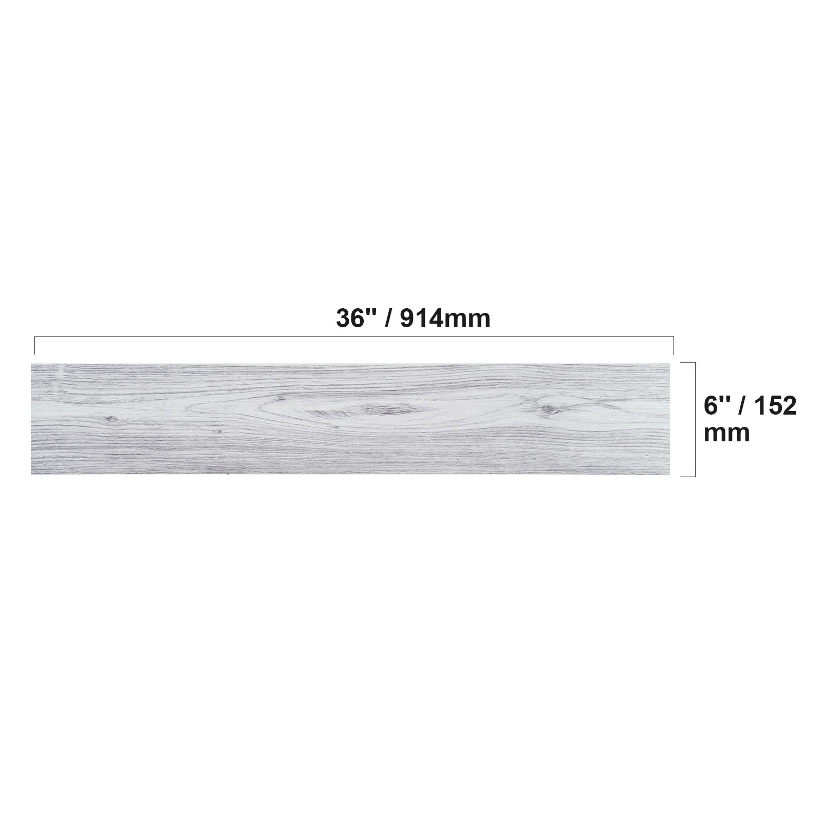 SucceBuy Self Adhesive Vinyl Floor Tiles 20/36pcs Vintage Wood Grain DIY Flooring for KitchenDining Room Bedrooms 0.65/2.5mm