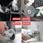 1000W Angle Grinder 6 Gears Multifunctional Handheld 100/125MM Electric Metal Grinding Cutting Machines Tools for 110V 220V Plug