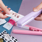 Kitchen Food Saver Sealer Sealing Clip for Snacks Home Small Packing Gadget Food Storage Plastic Bag Sealer Capper 100V-240V