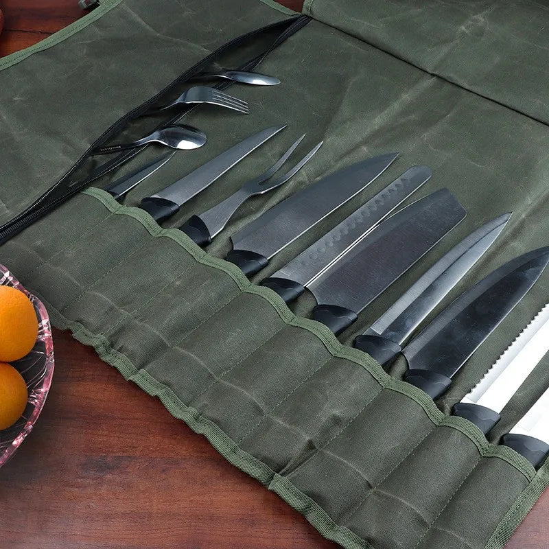 Kitchen Bar Knife Carrying Bag Portable Chef Tools Bag (no tools)