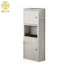 Nordic Kitchen Home Usage Big Trash Can Wall Mounted Garbage Bin
