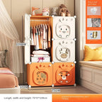 Partitions Bedroom Folding Economic Designer Wardrobe Modern Space Saving Clothes Cabinets Simple Dressers Cube Hotel Furniture