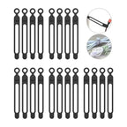 Silicone Cable Ties,Cord Organizer,Cable Straps,Reusable Cord Ties,Travel Cable Organizer ,Cute Elastic Tie, Wire Ties