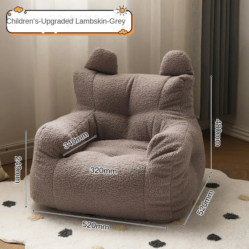 K-STAR Cute and Lazy Sofa Mini Casual Seat Cartoon Children's Sofa Reading Men and Women Simple Sofa Baby Israel Free Shipping