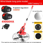 4980W Electric Cement Mortar Polishing Machine Handheld Powder Wall Polishing And Grinding Machine 220V