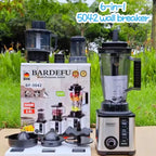 220V- 3L 6 in 1 Blender Stainless Steel Large Capacity Cut Vegetables and Shreds Icebreaker Salad Grinder Meat Grinder Juicer