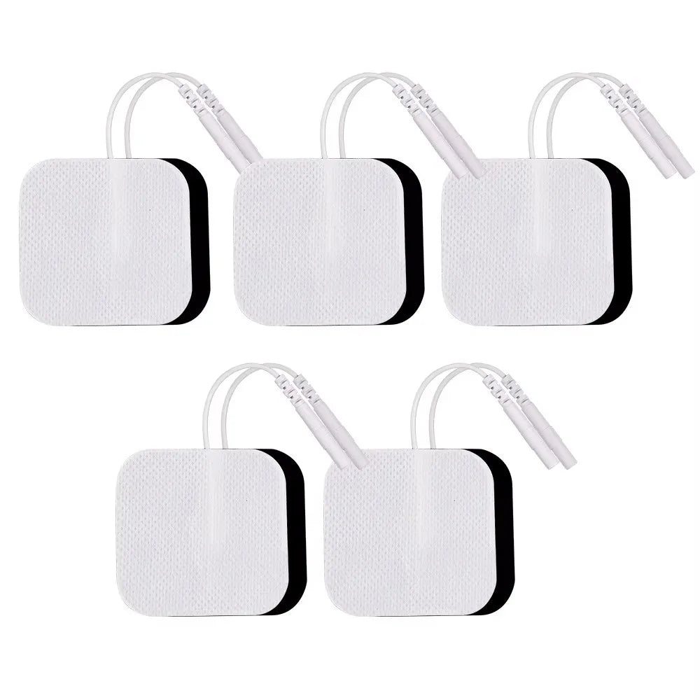 Physiotherapy Tens Electrode Pads Conductive Gel Therapeutic Pulse Pressure Electrical Compex Muscle Stimulator Massage Patches