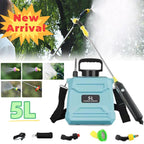 Automatic Electric Sprayer 5L Garden Plant Mister Watering Can With Spray Gun USB Rechargeable Irrigation Tool Lawn Sprinkler