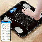 Smart Body Fat Scale - Wireless LED Digital Bathroom Weight Analyzer | AlluCanFind