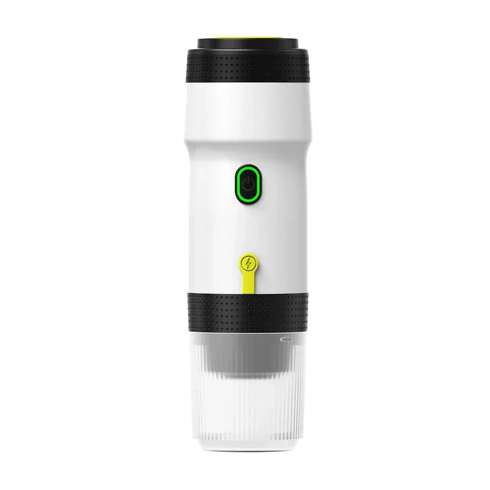 Electric Portable Coffee Machine Portable Italian Espresso Machine for Car & Home 3-in-1 Capsule Powder Travel Coffee Machine