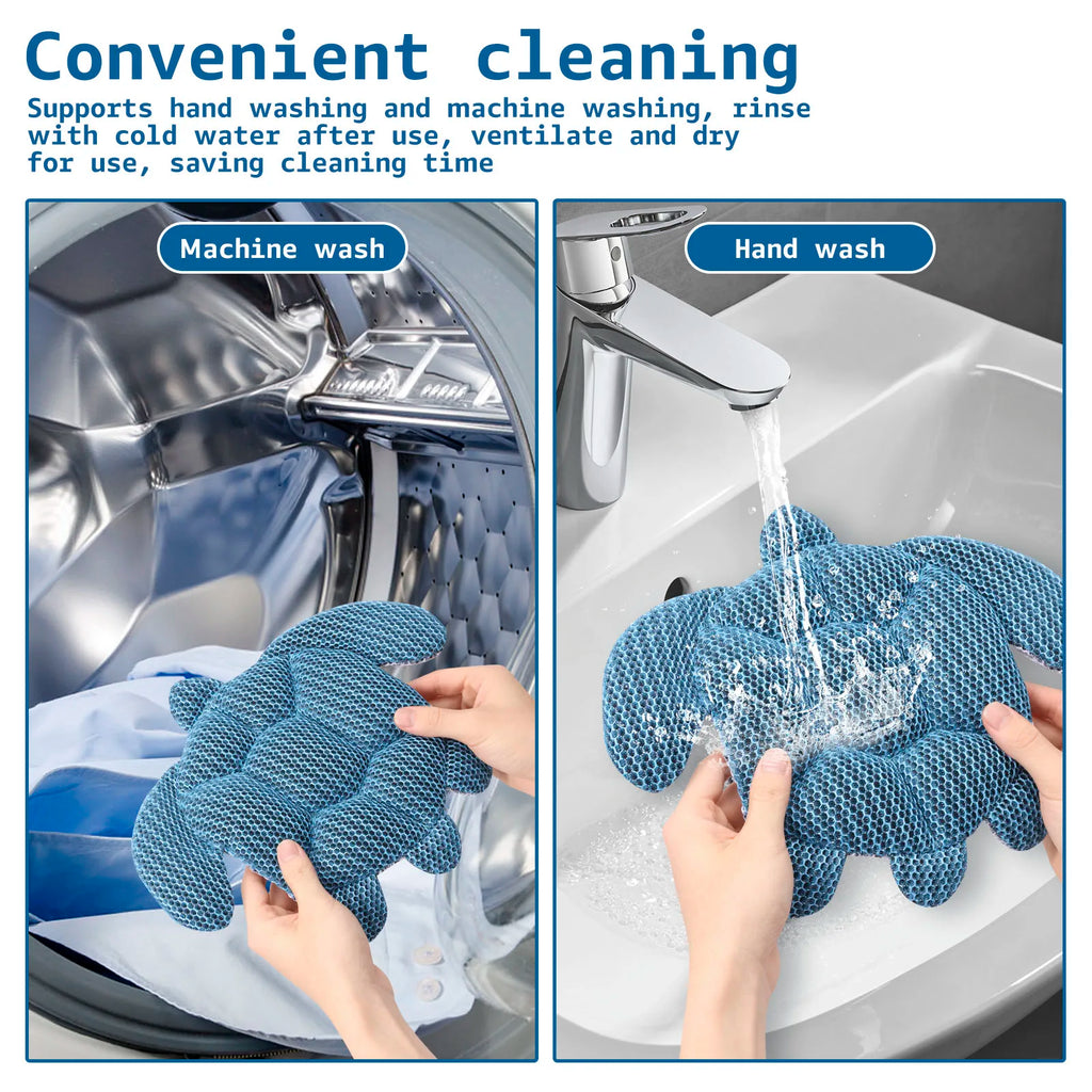3Pcs Turtle Shape Tub Scum Absorber Versatile Reusable and Washable Hot Tub Sponge for Swimming Pool and Spa Keeping Water Clean