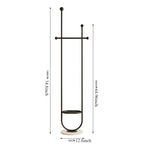 Stand Portable Clothes Rack Bedroom Floor Holder Clothes Hanger Hat Rack Home Modern Perchero De Pie Clothing Store Furniture