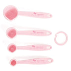 Hello Kitty printed measuring spoon set cute cartoon kitchen baking spoon for daily use with double-sided scale for cooking