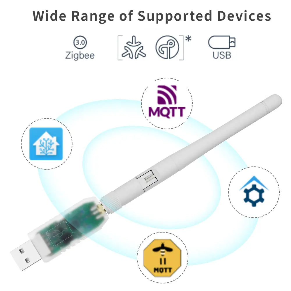 SLZB-07 SMLIGHT Zigbee 3.0 Smallest Thread/Matter USB Adapter Works With Zigbee2MQTT, Home Assistant, ZHA