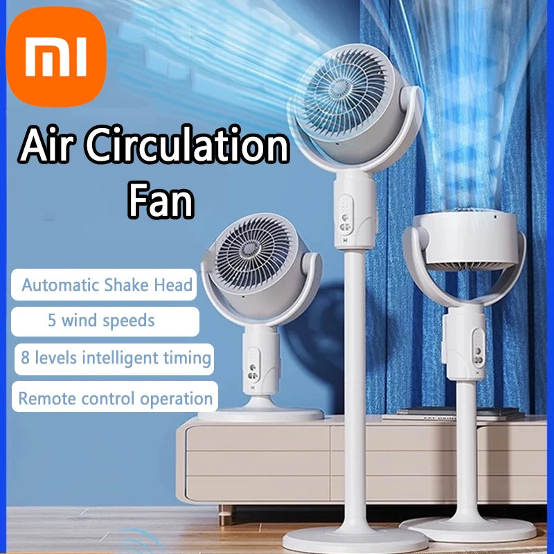Xiaomi Air Circulation Fan Household Desktop Small Wireless Charging R