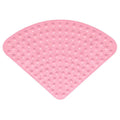 Comfortable Triangle Shower Room Mat Diamond Toilet Bath Bathroom Mat Bathroom Carpet Alfombrilla De Ducha Antideslizante Badmat