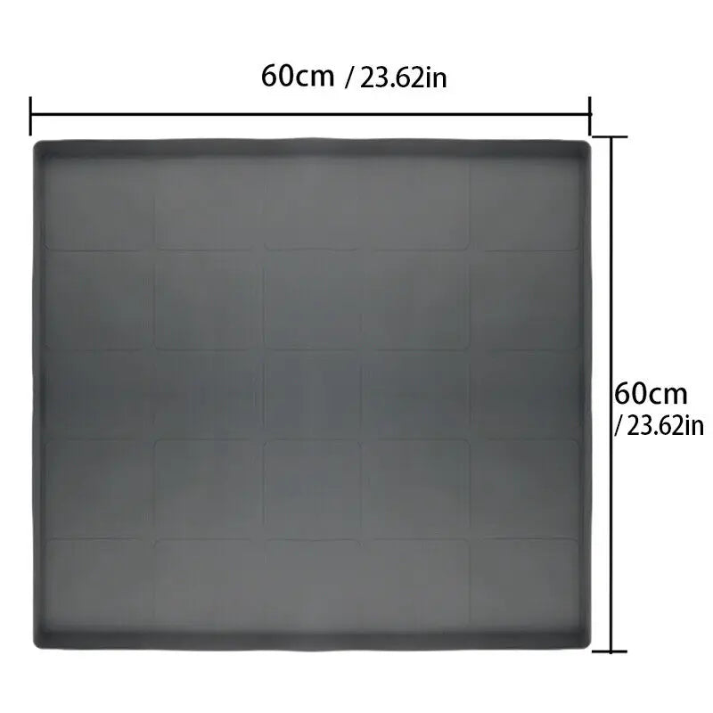 Solid Washing Machine Dust Cover Waterproof Silicone Washing Machine Protective Pad Washer Dryer Protector Silicone Mat New
