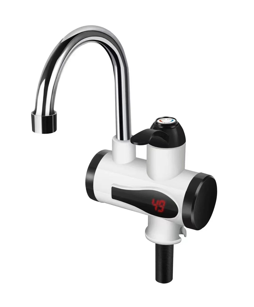 Electric Hot Cold Mixer Tap Instant Heating Faucet Temperature Adjustable Tankless Water Heater Kitchen Bathroom Supplies
