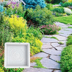 Making Tools Road Concrete Molds DIY Paving Casting Stepping Stone Square Brick Antique Landscape Yard Decor Garden Reusable