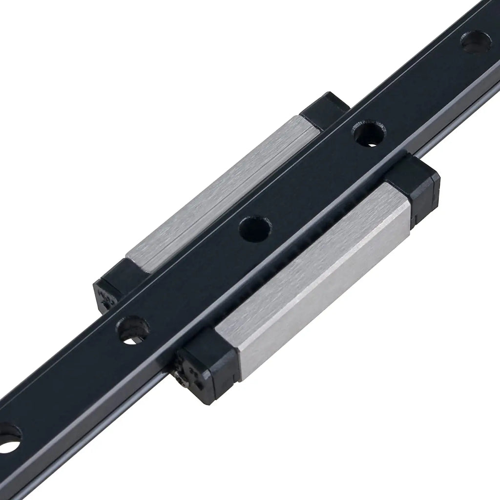 US MGN MGN9 MGN12 miniature linear rail slide 250 300 350 400 450 500 600mm 1pc MGN12 Black linear guide+1pc MGN12H Carriage CNC
