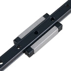 US MGN MGN9 MGN12 miniature linear rail slide 250 300 350 400 450 500 600mm 1pc MGN12 Black linear guide+1pc MGN12H Carriage CNC