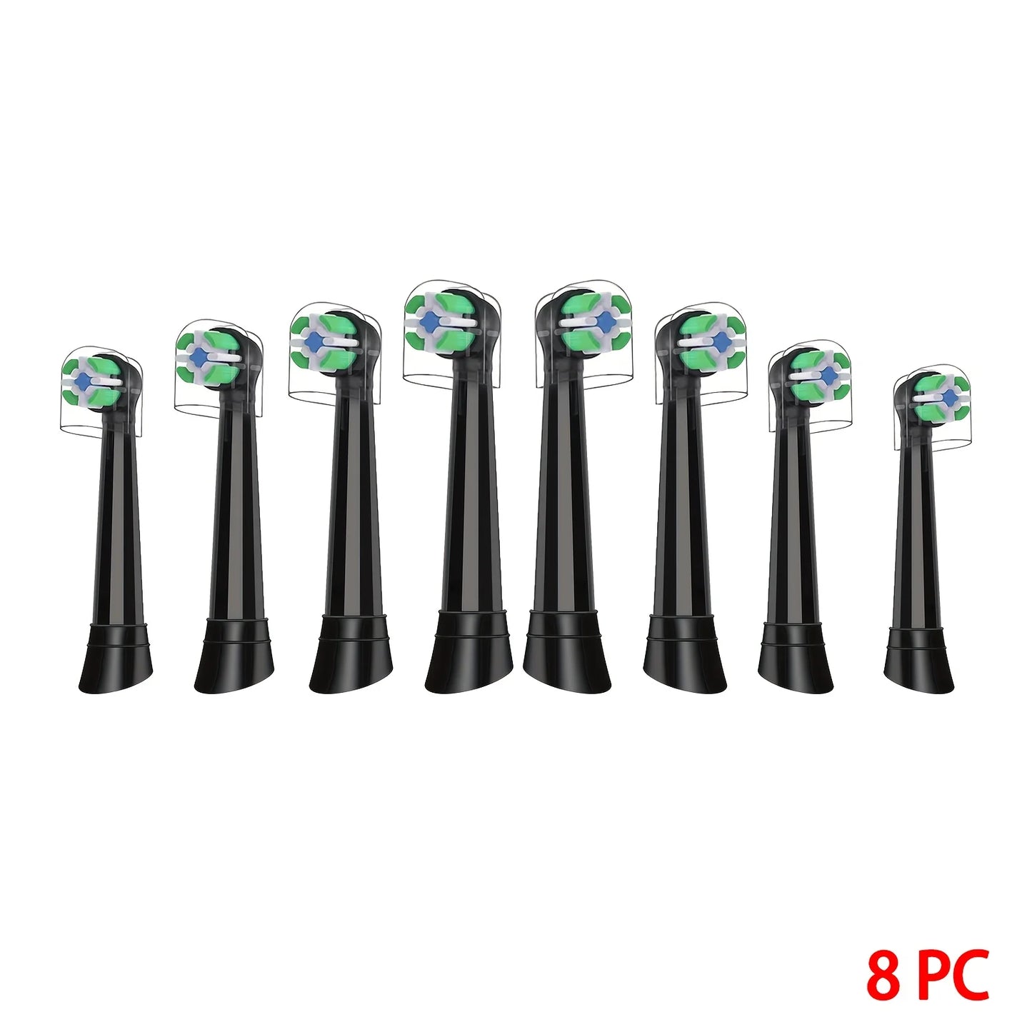 Toothbrush Heads Compatible with Oral B iO 3/4/5/6/7/8/9/10 Electric Toothbrushes, Replacement Toothbrush Heads for iO 4-12Pcs