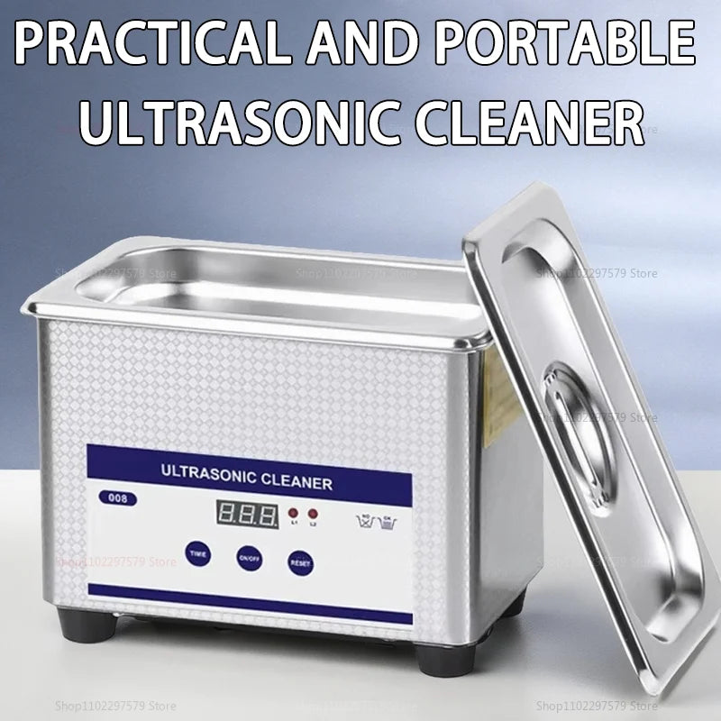 Household Small Ultrasonic Cleaning Machine Jewelry Glasses Invisible Braces Watch Ultra-portable Ultrasonic Cleaning Machine