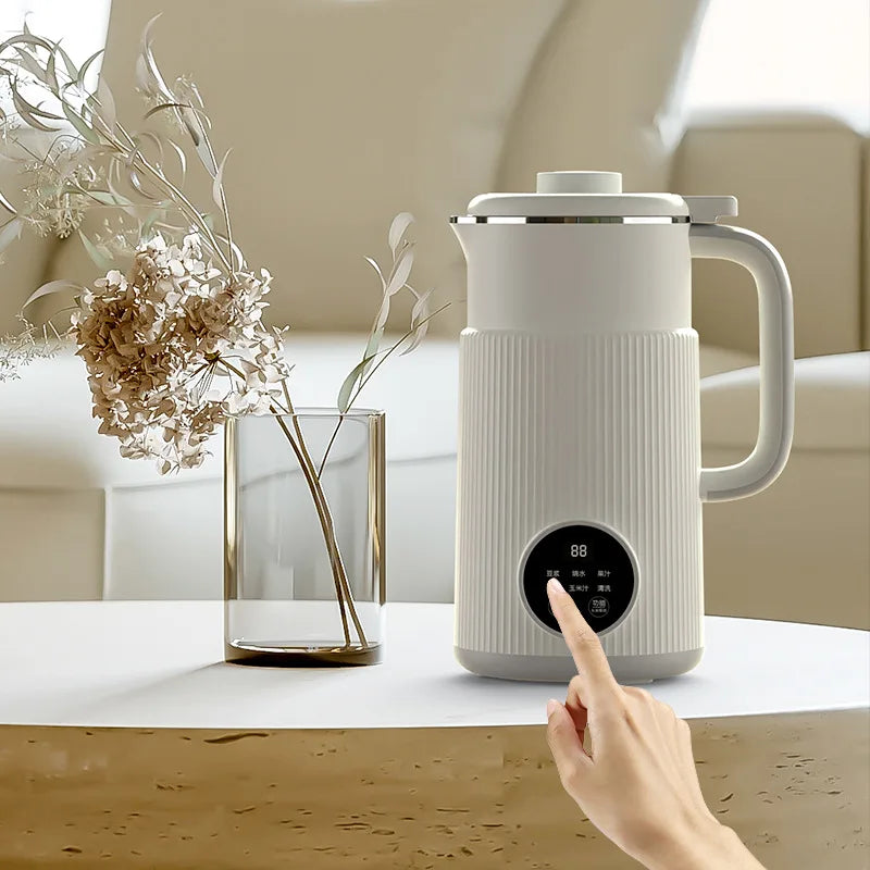 800ml/1200ml Soybean Milk Machine High Speed Blenders Electric Juicer Filter-free Soy Milk Maker Blender Mixer Fresh Juice Maker