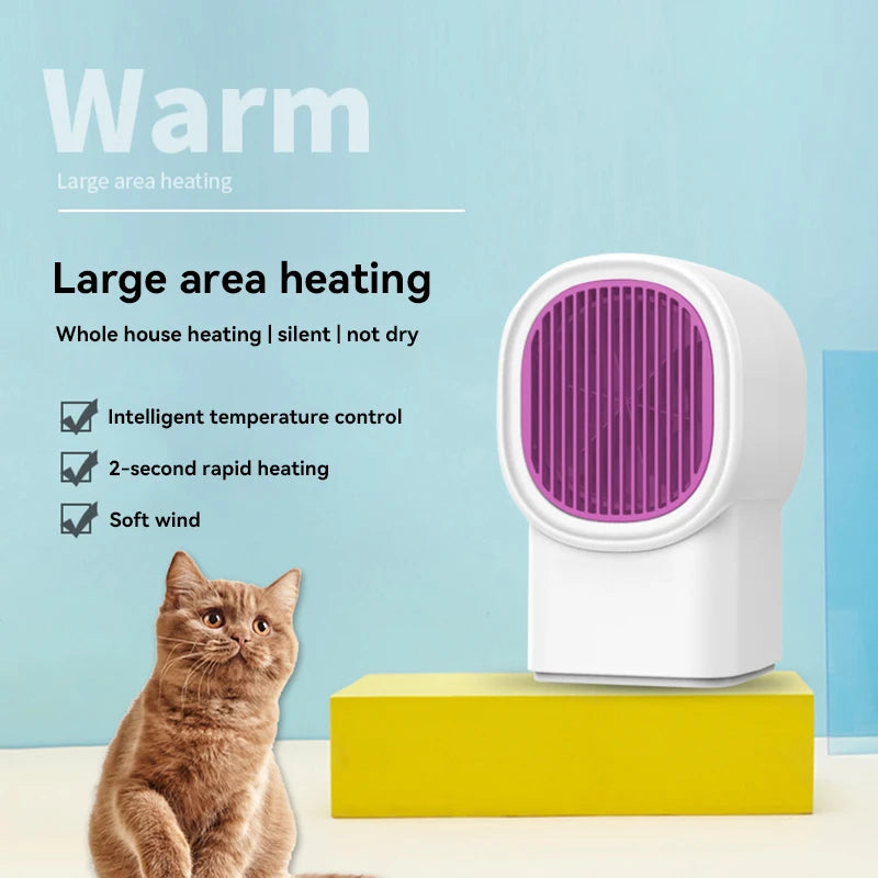  Xiaomi Portable Electric Heater With Fast Heating Turbine For Rapid Heating And Overheat Protection Heater Home Appliance