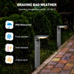 4/6/8/10/12Pcs Solar Garden Light IP64 Waterproof Outdoor LED solar lamps path lights warm white, backyards, gardens, lawn light