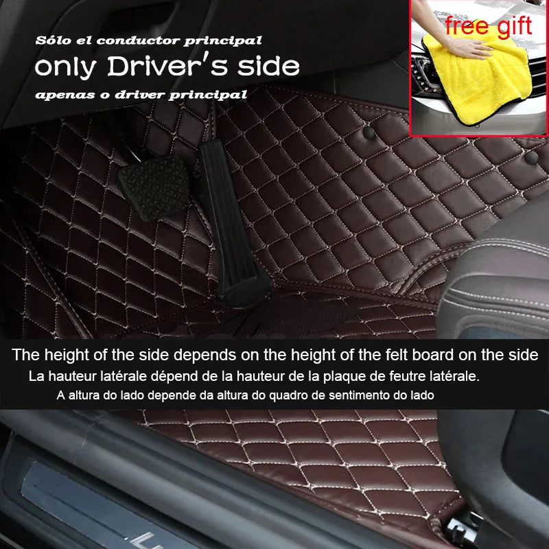 Car Floor Mat For Opel Corsa D 2007~2014 Waterproof Rug Cubre Pisos Para Autos Car Mat Floor Interior Decoration Car Accessories