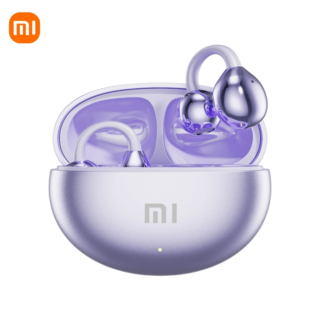 Xiaomi M91 Open Ear Clip Earbuds Earphone With Mic For Android iOS  ENC Bluetooth5.4 Headphone Noise Cancelling